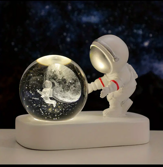 Babe-Stranaut Light-Up Night-Globe